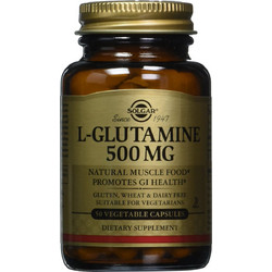 Solgar L-Glutamine 500mg 50 Κάψουλες