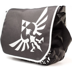 Τσάντα ταχυδρόμου Nintendo - Zelda Black MB Logo Front Messenger Bag