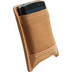 Krusell Lund Mobile Leather Pouch Beige Size XXL