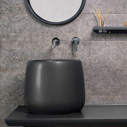 Kaspo Black Matt O41 - Επιτραπέζιος νιπτήρας