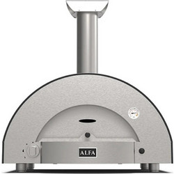 Alfa Classico Φούρνος Υγραερίου 2 Pizze Ardesia Grey χωρίς βάση (FXCL-2P-GGRA)