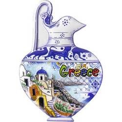 ΣΟΥΒΕΝΙΡ ΜΑΓΝΗΤΑΚΙ ΓΥΨΙΝΟ GREECE ΠΑΡΑΔΟΣΙΑΚΗ ΣΤΑΜΝΑ