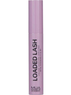 MUA Academy Loaded Lash Black Mascara για Όγκο & Καμπύλη 8gr