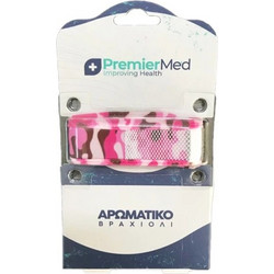 Premier Med Εντομοαπωθητικό Βραχιόλι Ροζ Παραλλαγής