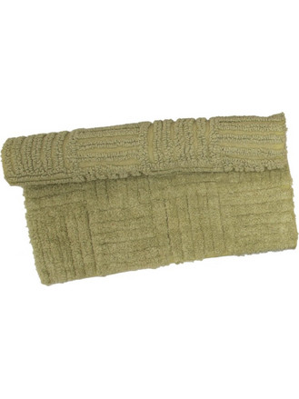 Πατάκι Bathmat Domino Green Apple Cotton Anna Riska (50x80) 1Τεμ