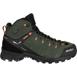 Salewa MS Alp Mate Mid Ανδρικά Ορειβατικά Μποτάκια Αδιάβροχα Gore-Tex Χακί 61384-5400