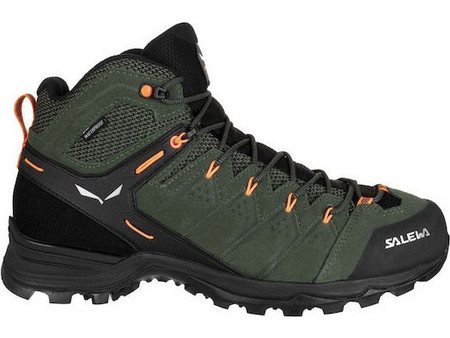 Salewa MS Alp Mate Mid Ανδρικά Ορειβατικά Μποτάκια Αδιάβροχα Gore-Tex Χακί 61384-5400