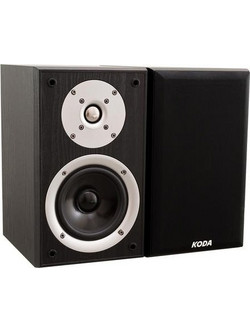 KODA AK-48S Ζεύγος Ηχείων Hi-Fi Βιβλιοθήκης 70W 2 Δρόμων Black