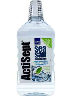 InterMed ActiSept Sea Salt Στοματικό Διάλυμα για Προστασία Ούλων 500ml