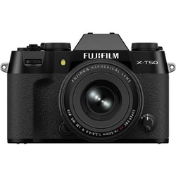 Fujifilm X-T50 Mirrorless Φωτογραφική Μηχανή Crop Frame + Kit 16-50mm f/2.8-4.8