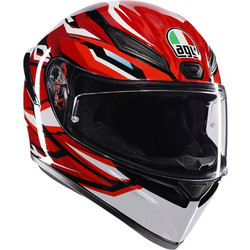 AGV K1 S Lion Black Red White Κράνος Μηχανής Full Face 1500gr