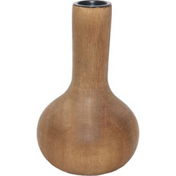 SCANDI ΚΗΡΟΠΗΓΙΟ ΞΥΛΟ ΦΥΣΙΚΟ D8xH13cm c448213