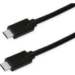 Roline USB CABLE Type-C male to USB Type-C male 2m 2x2 PD-20V5A(USB 3.2 Gen2) 11.44.9073