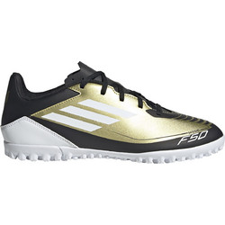 Adidas F50 Club Messi TF IG9330 Ποδοσφαιρικά Παπούτσια με Σχάρα Χρυσά Μαύρα