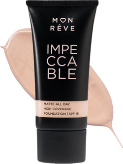 Mon Reve Impeccable Matte All Day 105 Liquid Foundation 30ml