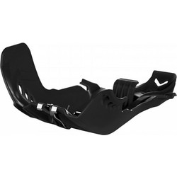 ΚΑΡΙΝΑ - ΚΑΛΥΜΜΑ ΠΛΑΚΑΣ ΚΙΝΗΤΗΡΑ HUSQVARNA TC 250 17'-19' / TE 250 & 300 17'-19' ΜΑΥΡΟ POLISPORT