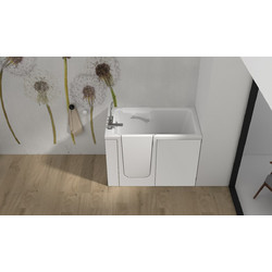 Μπανιέρα Με Πόρτα Access Bathtub 1,32x0,75x0,95mm
