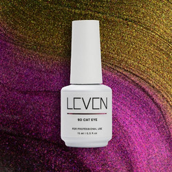 Leven 9D 06 Cat Eye Ημιμόνιμο Βερνίκι Νυχιών 15ml