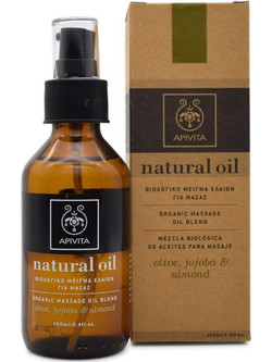 Apivita Natural Βιολογικό Έλαιο Jojoba για Πρόσωπο & Σώμα 100ml