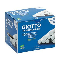 ΚΙΜΩΛΙΑ 8cm ΛΕΥΚΗ 100ΤΕΜ ΠΛΑΣΤΙΚΗ ROBERCOLOR GIOTTO