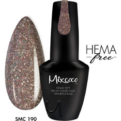 Mixcoco SMC 190 Glitter Ημιμόνιμο Βερνίκι Νυχιών 15ml