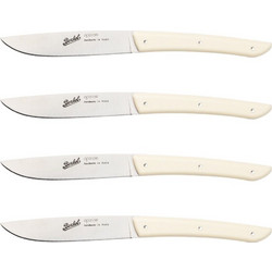 Berkel steak knife set 4-pcs. Color cream