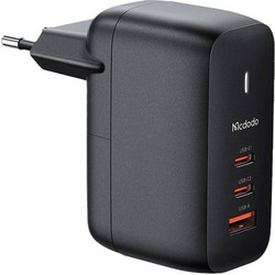 Mcdodo USB / 2x USB Type-C Wall Adapter Black CH-0291 65W