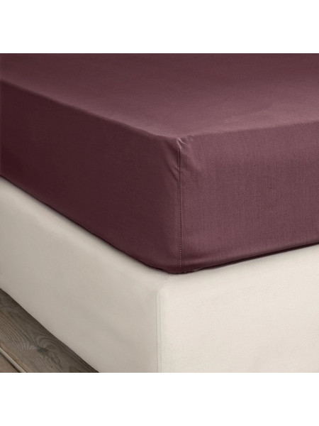 Nima Σεντόνι Υπέρδιπλο 240x260 Unicolors Deep Bordeaux
