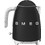 Smeg KLF03BLMEU Ανοξείδωτος Βραστήρας 1.7lt 2400W Μαύρος