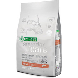 Nature's Protection Superior Care White Dogs Grain Free Adult Small & Mini with Salmon 1.5kg