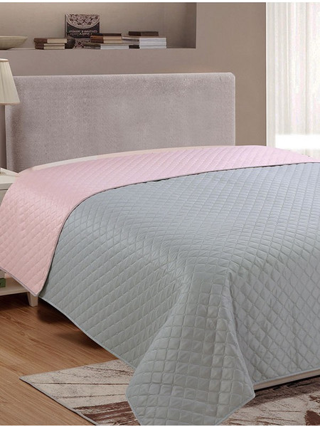 SUNSHINE HOME ΚΟΥΒΕΡΛΙ FIBER GREY - PINK ΜΟΝΟ 160X220 CM - SUNSHINE HOME 031-17-5