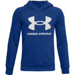 Under Armour Rival Παιδικό Φούτερ με Κουκούλα Royal Blue 1357585-400