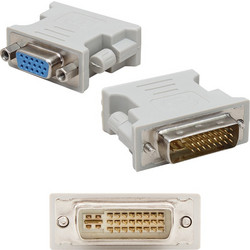 ADAPTOR DVI MALE TO VGA 15 PIN FEMALE