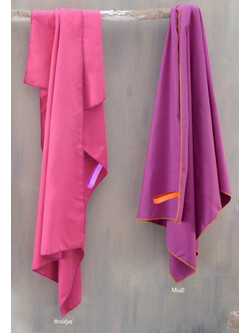 Rythmos Urban Πετσέτα Θαλάσσης Microfiber Ροζ 90x160cm