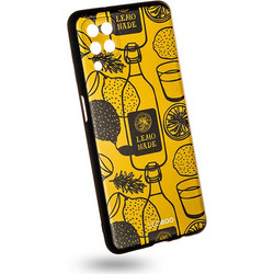 EGOBOO backcover for Samsung A12/A12S/A12N, Lemonade