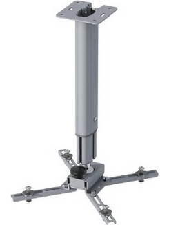 Kindermann Premium 60 Deckenhalterung fr Projektor eloxiertes Aluminium Aluminium RAL 9006 (7450000060)