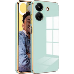 Bodycell Gold Plated Back Cover Mint Green (Xiaomi Redmi 13C 4G / Poco C65)