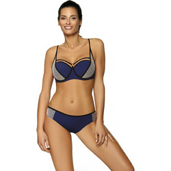 Marko Bikini Set με Ενίσχυση Navy Μπλε M-495-116577