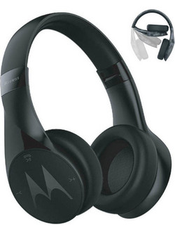 Motorola Pulse Escape+ Ασύρματα Bluetooth Ακουστικά Sports Over Ear με Noise Canceling Μαύρα