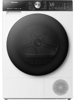 Hisense DH5S902BW Στεγνωτήριο Ρούχων 9kg A+++ με Αντλία Θερμότητας