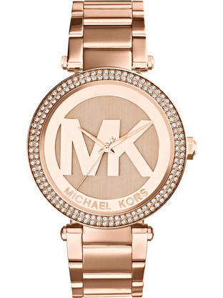 Michael Kors Γυναικείο Ρολόι με Ροζ Χρυσό Μεταλλικό Μπρασελέ MK5865