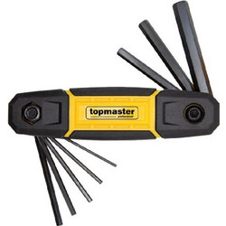 Σετ Κλειδιά Άλλεν 8 τεμαχίων 1.5-8mm | TOP MASTER 390100