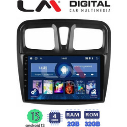 LM Digital ZL4557 Ηχοσύστημα Αυτοκινήτου με Οθόνη Αφής USB Bluetooth & GPS