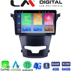 LM Digital ZC8016 Ηχοσύστημα Αυτοκινήτου με Οθόνη Αφής USB Bluetooth & GPS
