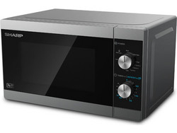 Sharp YC-MG01E-S Φούρνος Μικροκυμάτων με Grill 20lt Μαύρος