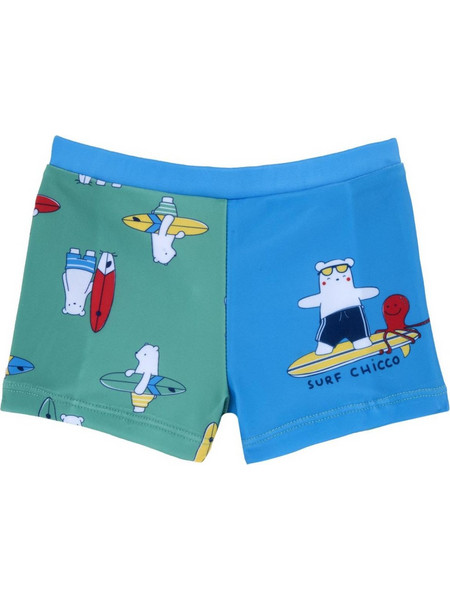 Chicco Βρεφικό Μαγιό Boxer για Αγόρι Γαλάζιο Πράσινο Mint 07233-025