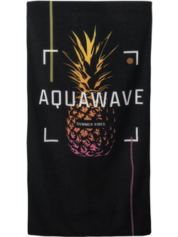 Aquawave Toflo Πετσέτα Θαλάσσης Μαύρη 80x150cm 92800400591