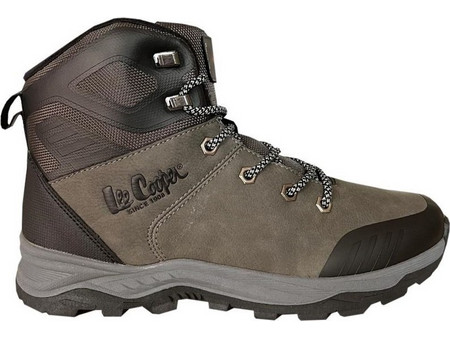 Lee Cooper Ανδρικά Ορειβατικά Μποτάκια Αδιάβροχα Γκρι LCJ-23-01-2044M