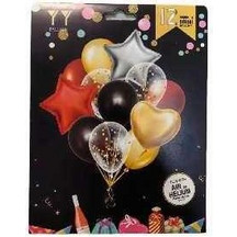 Σετ μπαλόνια party - 12pcs - 024117