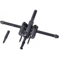 TACTIX ΤΡΥΠΑΝΙ ΔΙΑΒΗΤΗΣ ΞΥΛΟΥ ΜΕ 2 ΑΚΙΔΕΣ No 30-120mm 440703